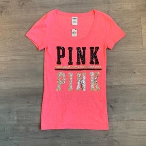 PINK Victoria’s Secret sequenced shirt